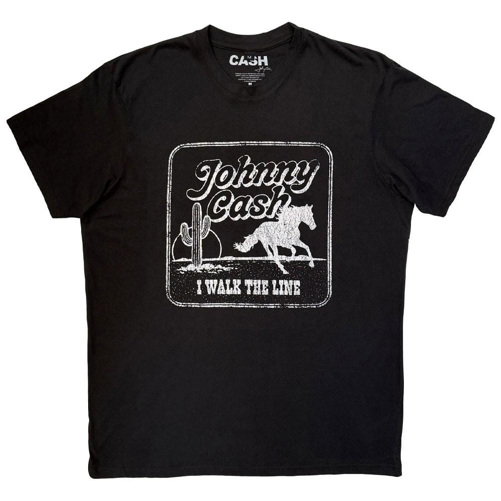 Johnny Cash I Walk The Line Premium Carbon T Shirt