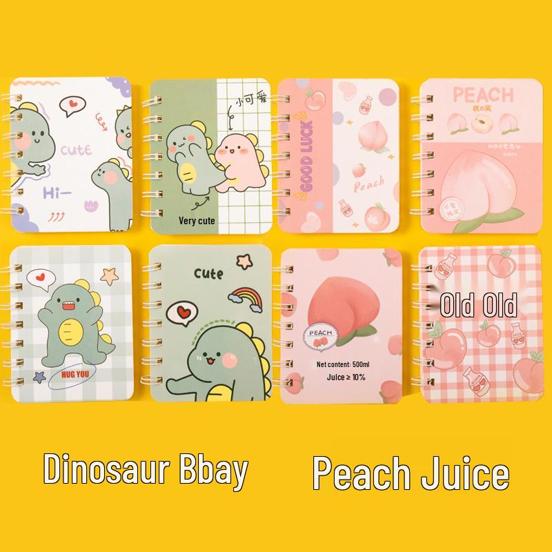 Mini Cute Cartoon Pocket Notebook - Perfect Gift for Elementary Students