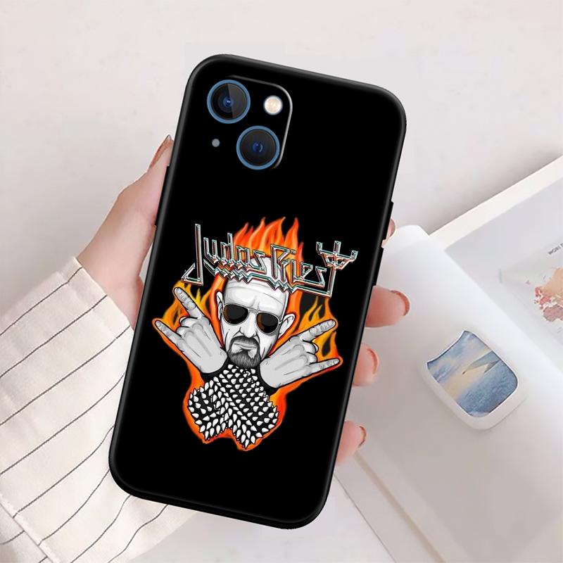 J-Judas P-Priest Shell Phone Case for Samsung Galaxy Note 10 20 S23 S24 S25 Ultra FE Plus Edge Lite A02S A35 A07 A17