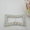 Rhinestone Invitation Ribbon Slider Buckle for Ribbons Wedding Supply Gift Wrap Hair Bow Center