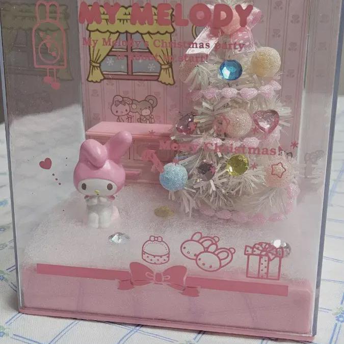 

Sanrio Моя мелодия Рождественская диорама Музыкальная шкатулка