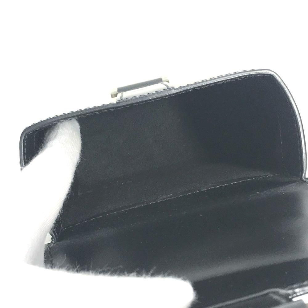 Louis Vuitton M92222 Liege line Pister Waist Pouch Belt Bag Pouch Leather Black