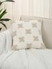 BUYNOW Hoop Flover Tufted Polka Dot Floret Embroidery Pillowcase Bohemian Living Room Sofa Cushion Cover HomeParty Bedroom Decor