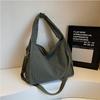 Niszowe Torby Płócienne Duża Pojemność Modne Swobodny i Leniwy Styl Jednoramienna Crossbody Torba Tote