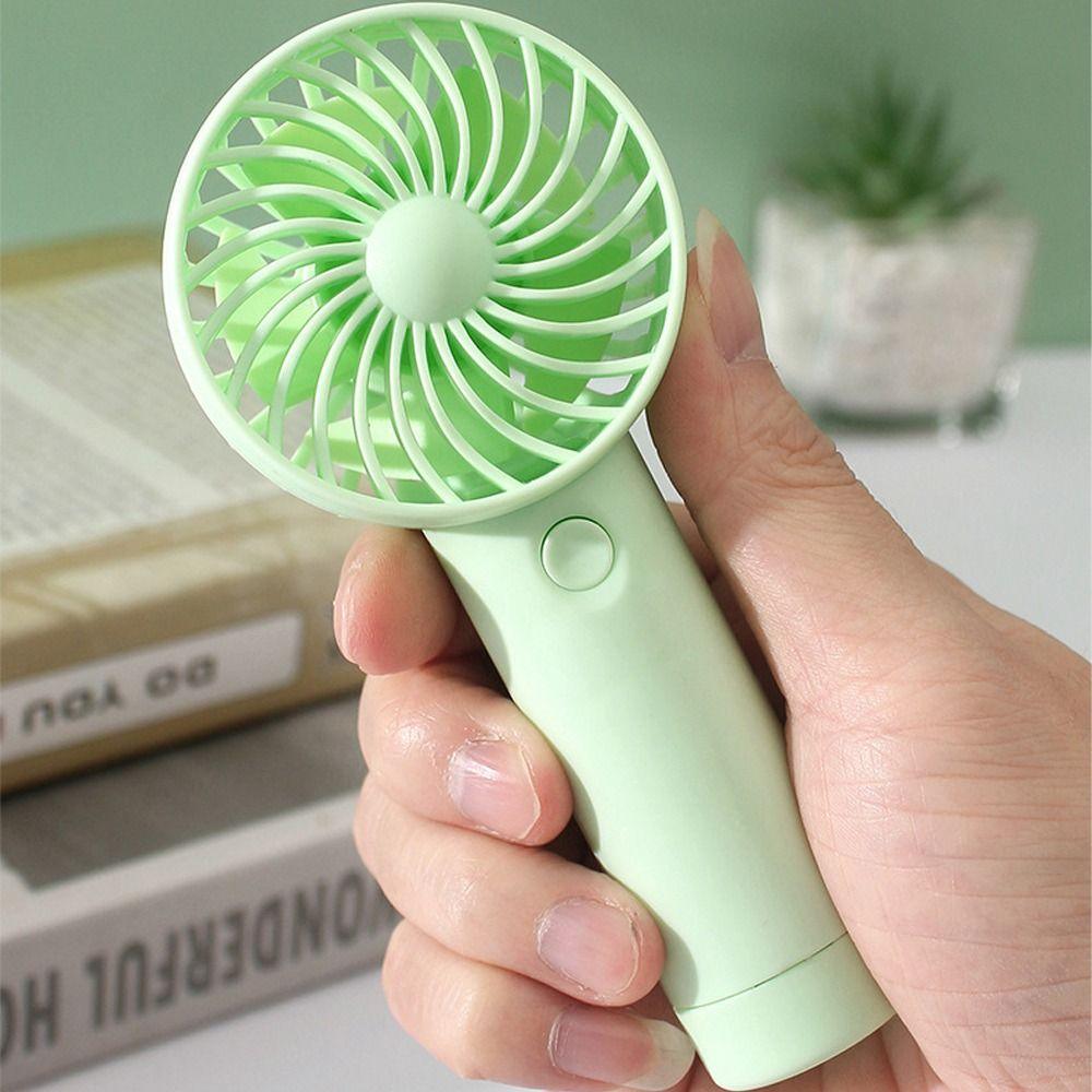 Portable Mini Handheld Fan 3 Gears Electric Fan Desktop Small Fan  For Travel Summer Gift