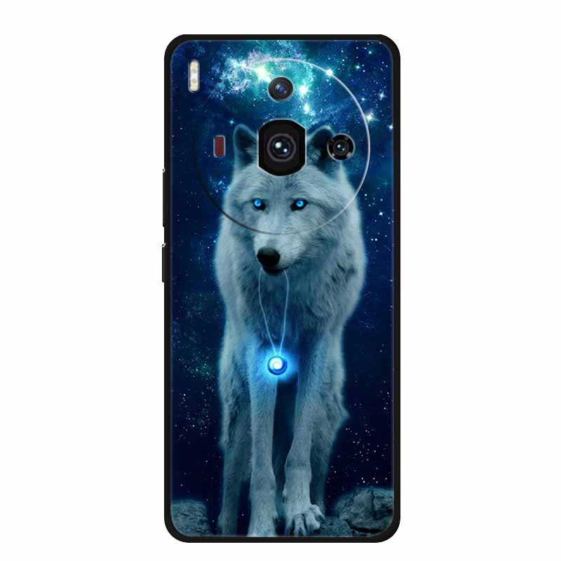 For Iphon 14 Luxury Phone Case Apple Iphone14 Pro Pro Max Plus Black TPU Soft Cover Silicone Shield Animal Lions Tiger Bunper