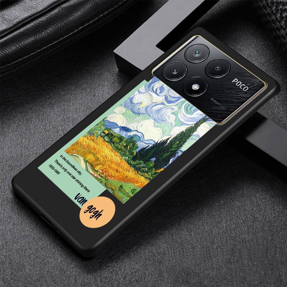 

Van Gogh Art Case for Xiaomi Poco M3 X3 NFC X5 M5s M4 Pro 5G F3 Silicone Soft Phone Cover Coque Xiaomi Poco F3