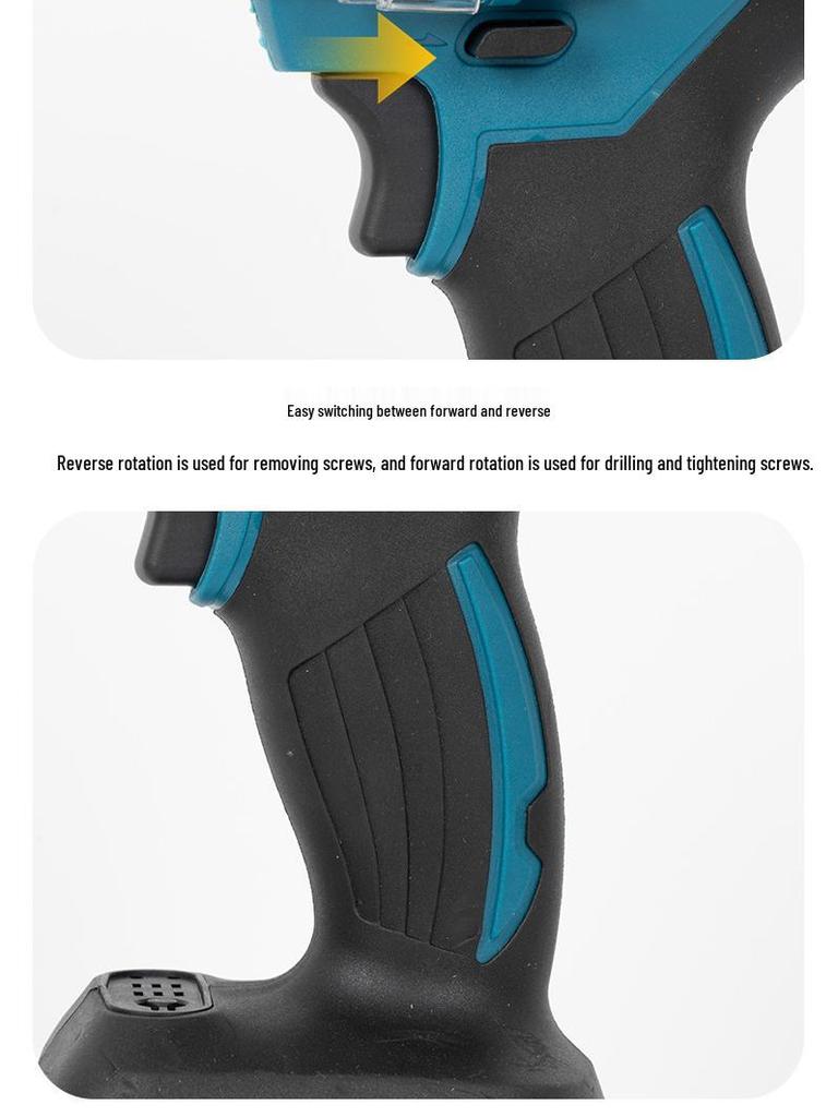 Multi-functional Rechargeable High-Power Impact Wrench with Lithium Battery