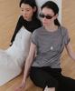 Loutaideu Crease Drape T-Shirt [Grey]