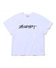 Bieseulaebis Graffiti Tag Logo Short Sleeve T-Shirt White
