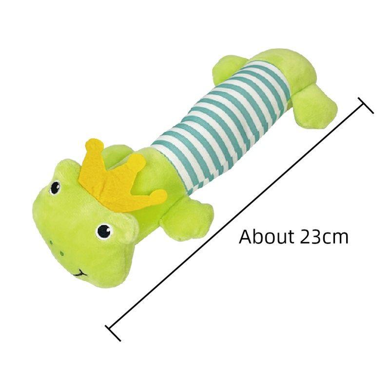

Dog Toy Stuffed Funny Molar Sound Corgi Puppy Teddy Small Size Dogs Dog Pet Supplies Stuffed Toy Green Frog