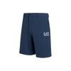 Emporio Armani EA7 SS24 Solid Color Letter Print Mid-Rise Casual Shorts Men Shorts Blue 3DPS02-PNFTZ-1554