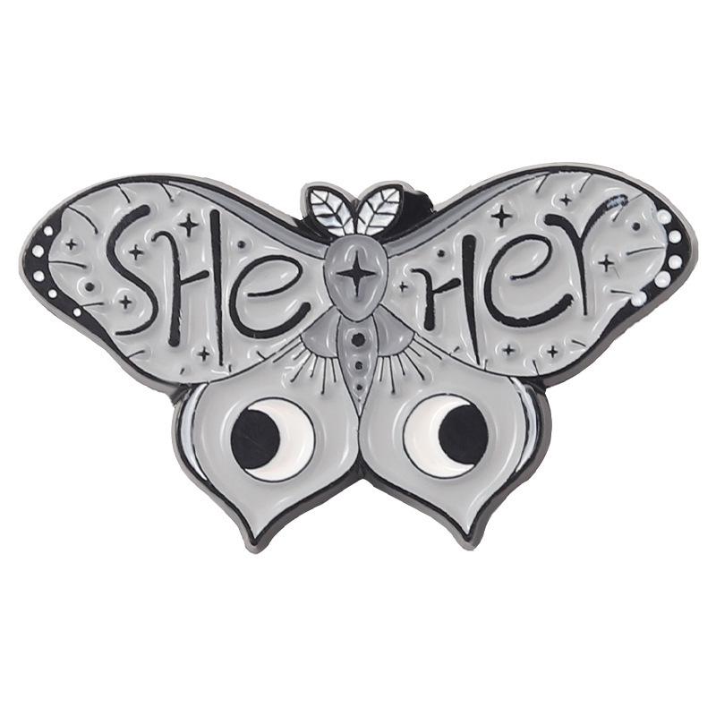Cross-Border Hot-Selling Butterfly Brooch Series: Metal Insect Bag Accessories
