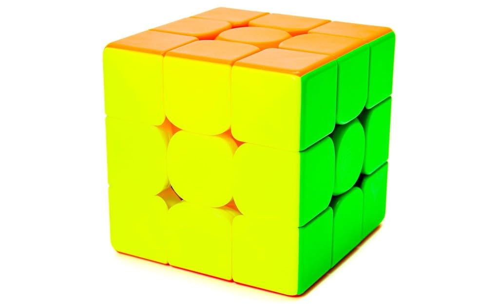 QY M Pro V2 [Pouch IncludedAuthentic] Magnetic 3x3 Cube, Stickerless, Competitive 3D Puzzle (Flagship)