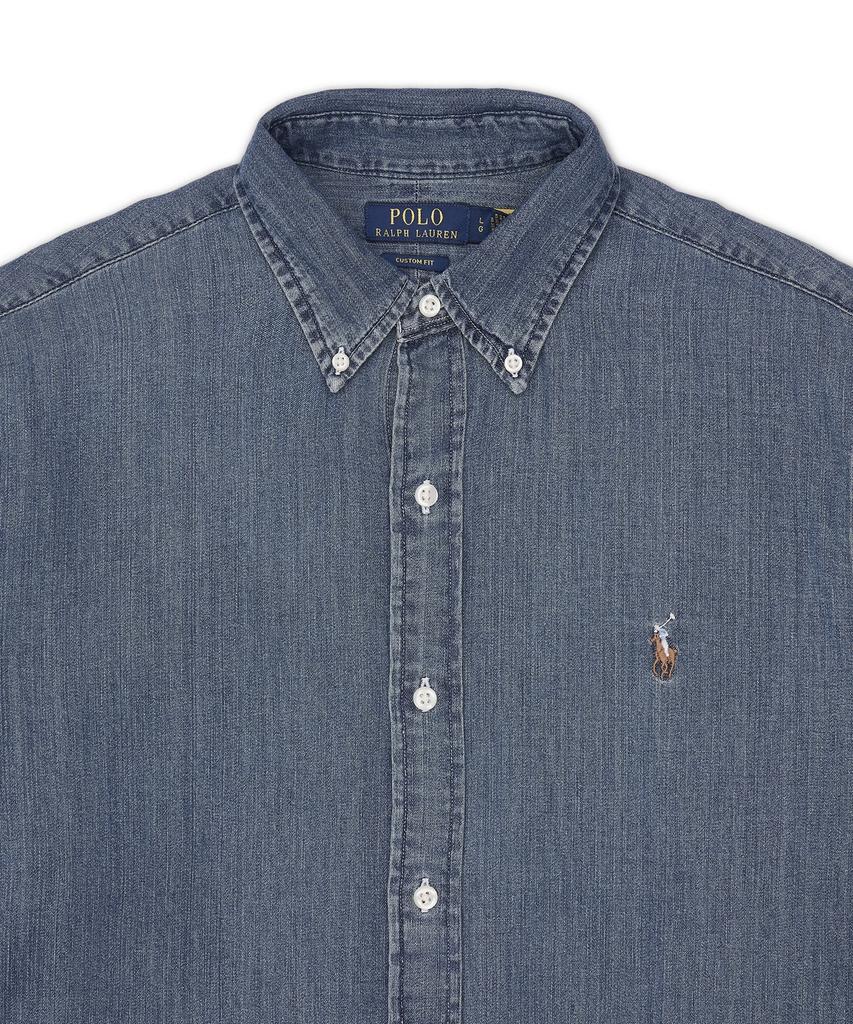 POLO RALPH LAUREN Custom Fit Denim Shirt - Navy