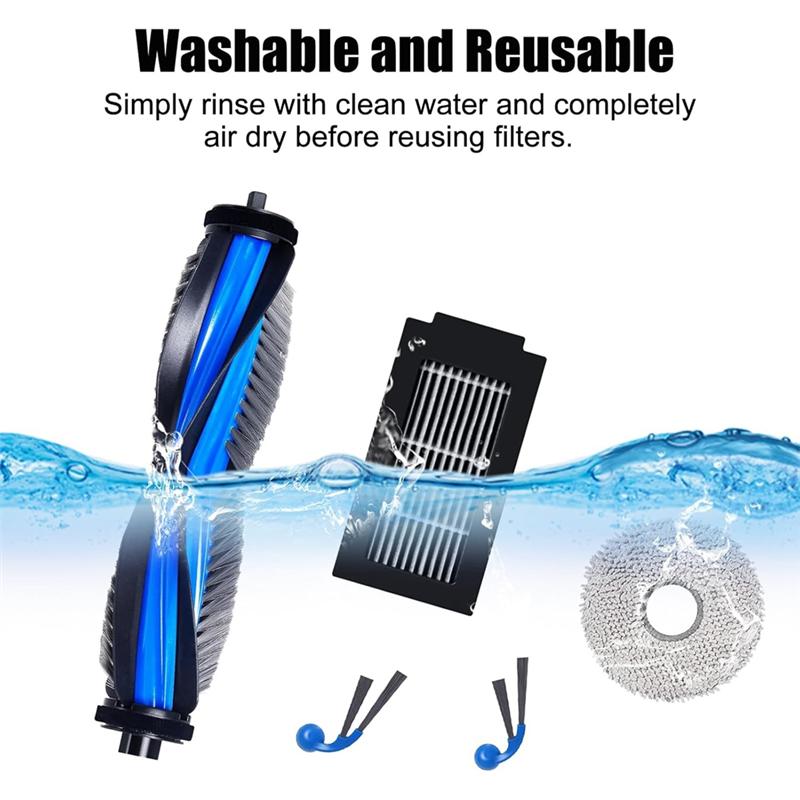 A65T-For Ecovacs Deebot T30C Omni/T30C Pro Omni Robot Vacuum Accessories Replacement Parts Kit