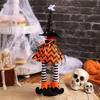 Halloween Witch Hat, Long-legged Wine Bottle Cover, Table Atmosphere, Champagne And Red Wine Bags, Table Decorations.