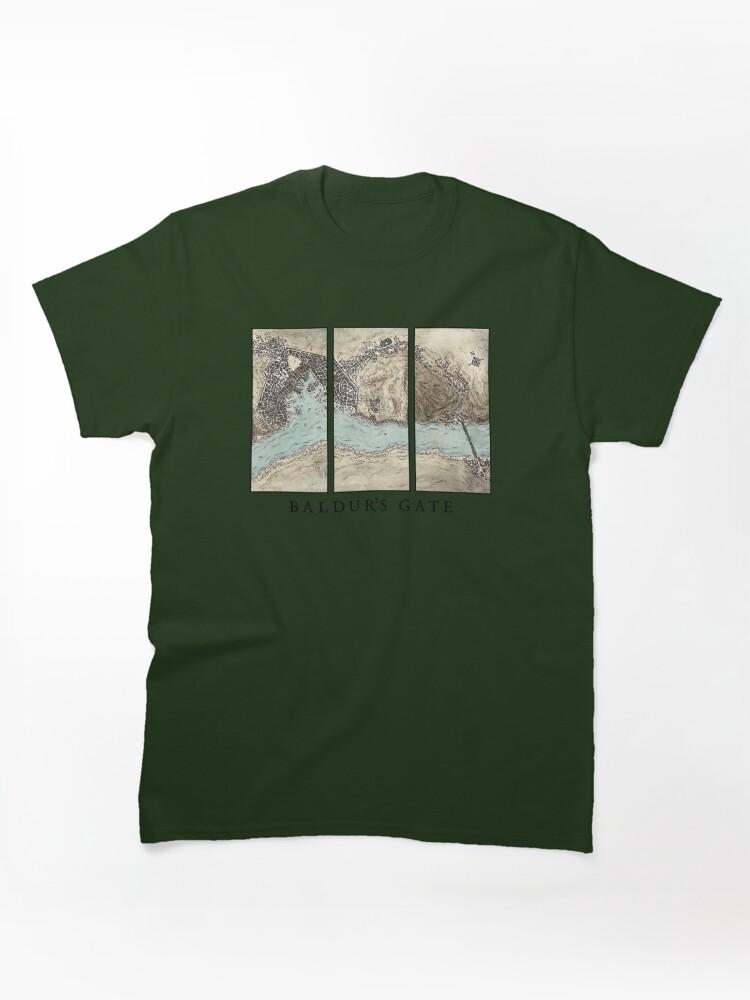 Baldur's Gate Map Classic T-Shirt