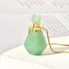 Jewelry Gift Natural Stone Necklace Essential Oil Pendant Oil Diffuser Vial Perfume Bottle Pendant