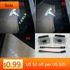 Car Sticker Tesla Tesla 2Pcs Car Door Projector Welcome Lights Accessories For Tesla Model 3 S X Y Cybertruck Roadster SpaceX Ca
