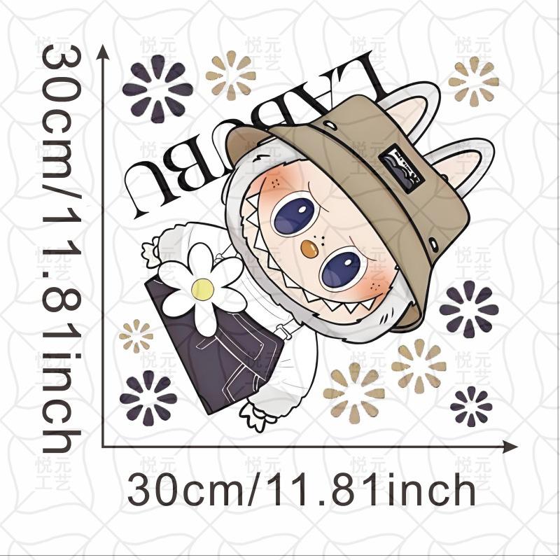 Toilet Cover Decorative Sticker Pvc Self-adhesive Car Window Sticker