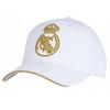 Real Madrid Junior Baseball Cap RM3GO19P White OSFW