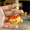Cartoon Burger, Fries, Food, Snack Set, Coke Keychain, Female Schoolbag Pendant, Couple Cute Doll