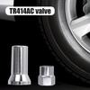 20/10pcs Set TR414AC Valve Cap Car Truck Wheel Tire Valve Stem Hex Cover Set with Sleeve Covers Valve Caps Auto Tire Accessories