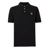 Maison Kitsuné Mens Fox Short-Sleeved Polo Shirt
