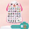 Children's Sound Book: Word Recognition & Pronunciation Educational Toy with Word Cards
