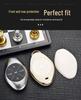 Luxury Key Case for 2021 Xpeng Motors G3/P7 - Unisex Full Cover with Buckle