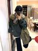 Women's 2025 Korean Style Fleece-Lined Thickened Parka - Cotton-Padded Winter Jacket