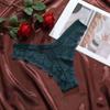 Traceless Lace Thong Panties Low Waist Floral Underpants Women Lace Flower Briefs  Intimate Apparel