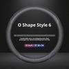 Sport Style Steering Cover For BYD Atto 3 Dolphin Seal Han Tang Seal U Dolphin Mini Shark 37‑38CM Premium Touch Car Accessories