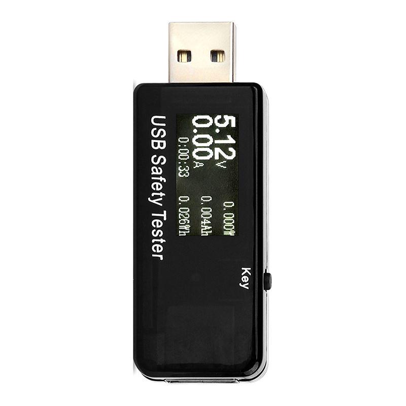 USB-тестер безопасности, светодиодный цифровой вольтметр, амперметр ...