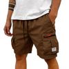 Men's Cargo Shorts Men's Short Trousers Summer Cargo Trousers With Zip And Buttons Multiple Pockets Work Trousers Men's Sports Shorts