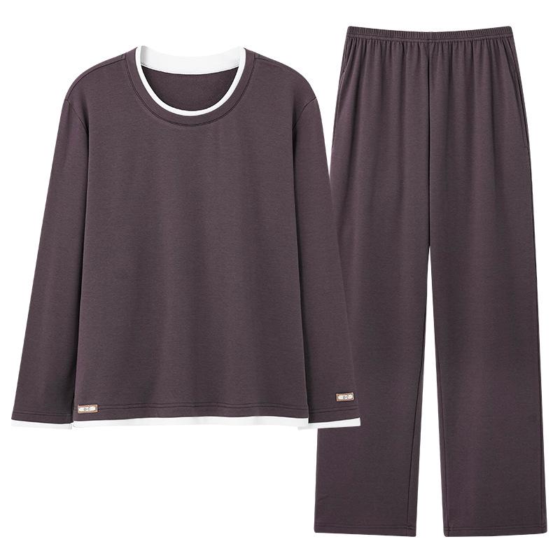 German velvet pajamas women's autumn and winter thickened polished light luxury casual can be worn outside spring and autumn thin velvet loungewear