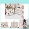 Adorable Summer Striped Mini Backpack For Kids Cute Korean Style Nylon Bag