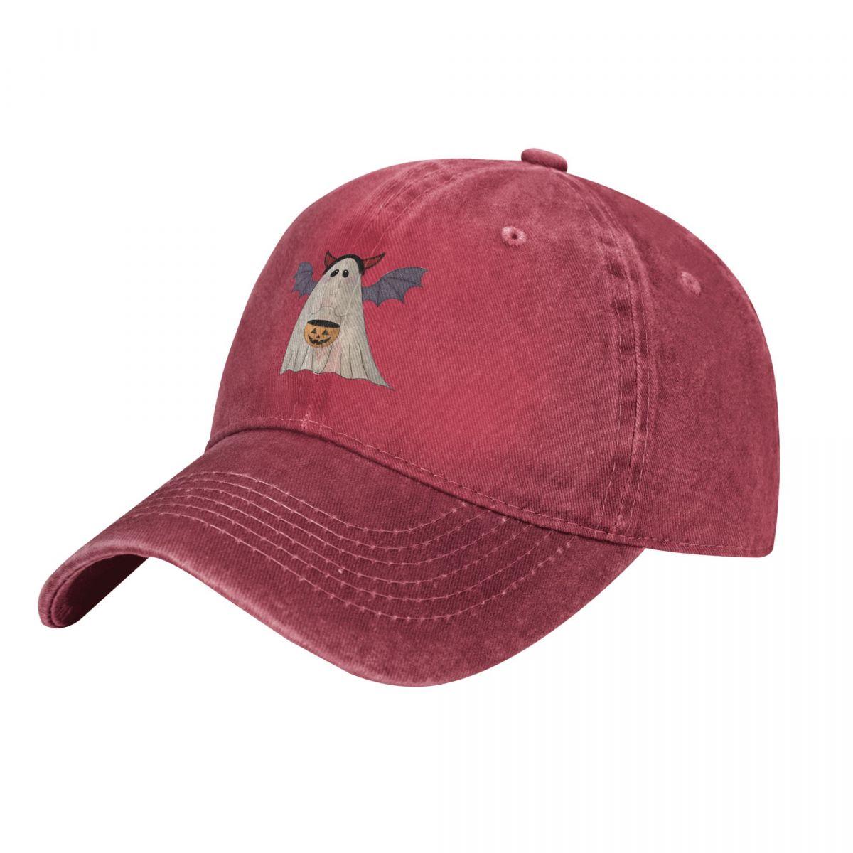 

Trick-or-Treating Halloween Ghost Cowboy Hat Bobble Hat Hat Baseball Cap Caps For Women Men s