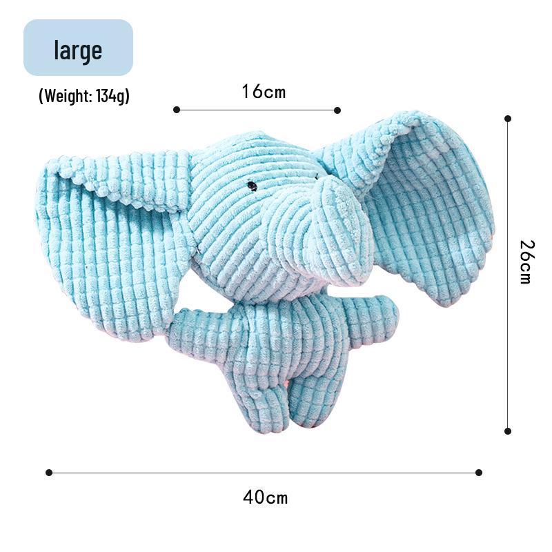 

Прочная мультяшная игрушка-прорезыватель в виде слона для питомцев