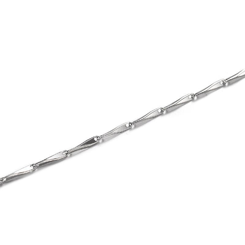 Halskette Damen Kette Ohne Anhänger Schlüsselbeinkette Kreuzkette Nackte Kette Sternenkette Ersatz