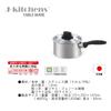 Saucepan with Gas and Induction Made In Includes Original Tag J-kitchens Anti-Roll Lid, 16cm, Compatible, Japan,