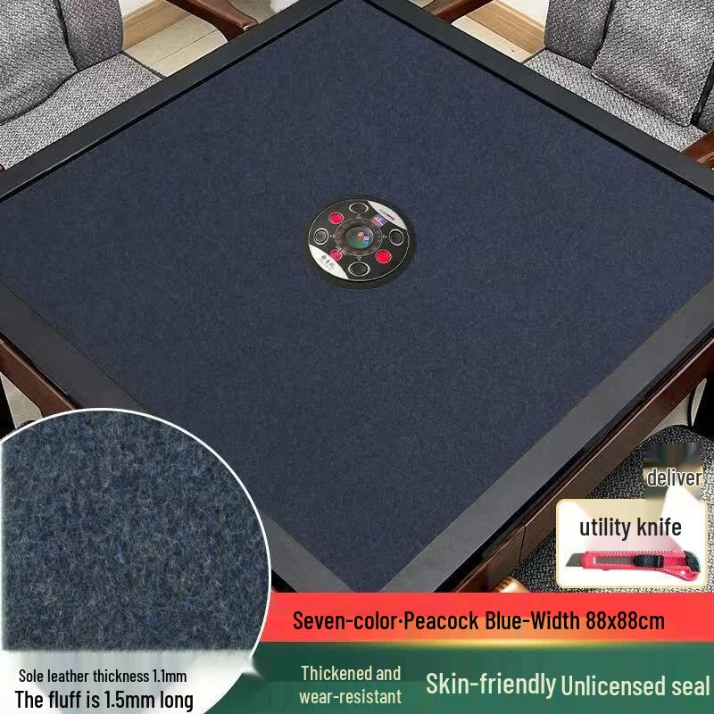 Premium Silent Velvet Mahjong Tablecloth