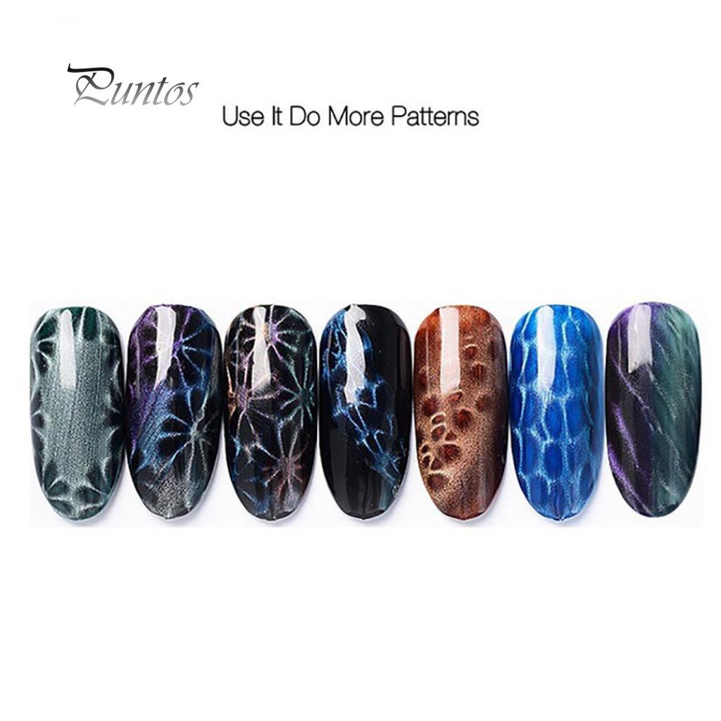 Nail Art Cat Eye Flower Stripe Magnetic Pen DIY 3D Polish UV Gel Manikúra nástroj pro ženy