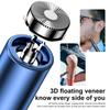 Electric Nose Hair Clipper Rechargeable Multi-Kinetic Shaving Two-In-One Unisex Fully Portable Automatic Nose And Ear Trimmer