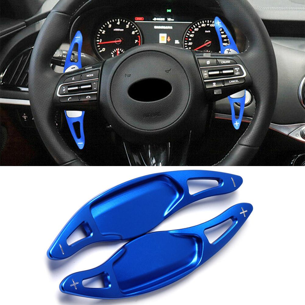 2PCS Car Steering Wheel Shift Paddle Shifter Extended For Kia Stinger CK K8