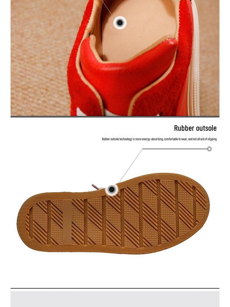 2025 Autumn Women's Genuine Leather Casual Sneakers - Comfortable, Soft Sole, Versatile, Flat Sports Style.