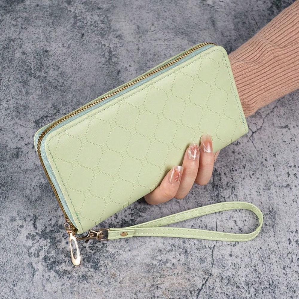 Wallet Long Change Bag Large Capacity Women's Doka Zipper Clutch Bag Mobile Phone Bag Women