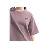 Reebok Fashionable Comfortable Versatile Casual Loose Short Sleeve T-Shirt Unisex Tops Gray Purple 24SRM429UGP3