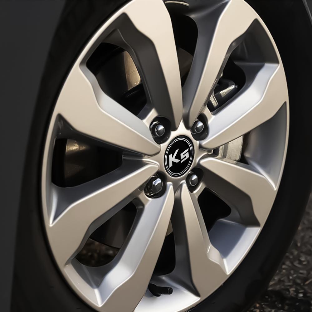 AIA1 4pcs 58MM Car Emblem Wheel Center Hub Caps Cover Accessories For KIA K3 K5 Rio Sportage Ceed 3 4 K5 Picanto Optima Sorento